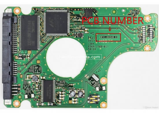 ST500LM012 Samsung Festplatten Platine BF41-00354B