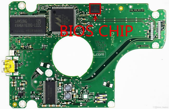 BF41-00357A Samsung Festplatte Elektronik Platine PCB