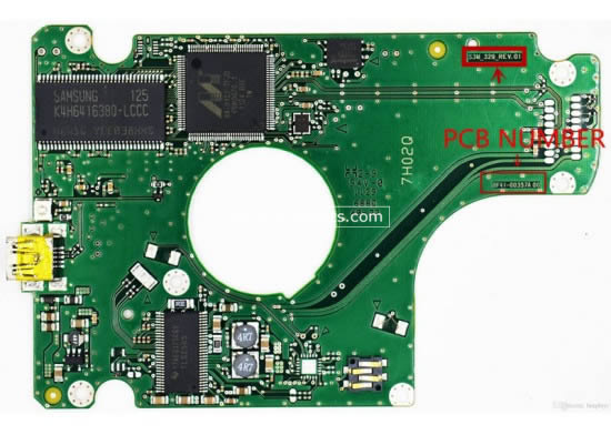 BF41-00357A Samsung Festplatte Elektronik Platine PCB