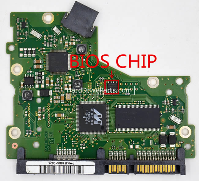 BF41-00358A Samsung Festplatte Elektronik Platine PCB