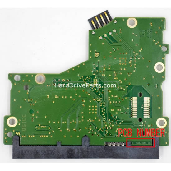 BF41-00358A Samsung Festplatte Elektronik Platine PCB