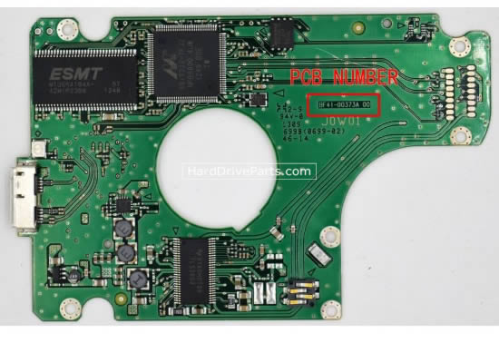 BF41-00373A Samsung Festplatte Elektronik Platine PCB