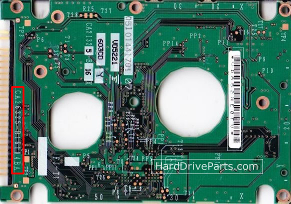 MHT2060AT Fujitsu Festplatte Ersatzteile Elektronik CA26325-B16104BA