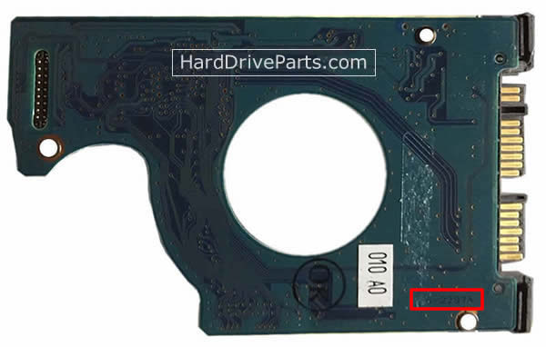 Toshiba Festplattenelektronik PCB G-2297A