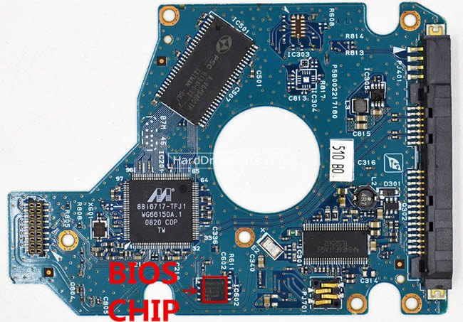 G002217A Toshiba Festplatte Elektronik Platine PCB