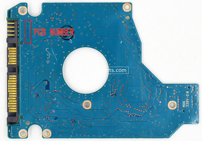 G002641A Toshiba Festplatte Elektronik Platine PCB