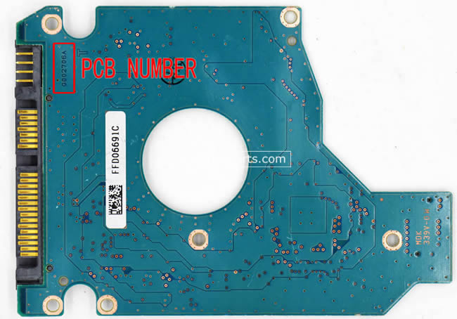 G002706A Toshiba Festplatte Elektronik Platine PCB