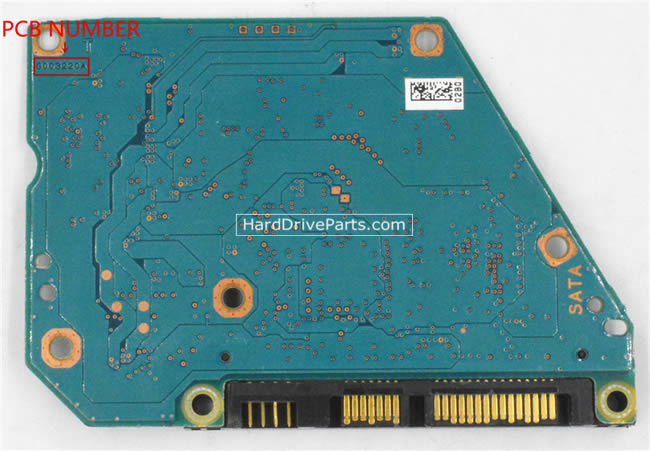 G003220A Toshiba Festplatte Elektronik Platine PCB