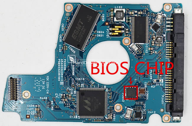 G003235C Toshiba Festplatte Elektronik Platine PCB