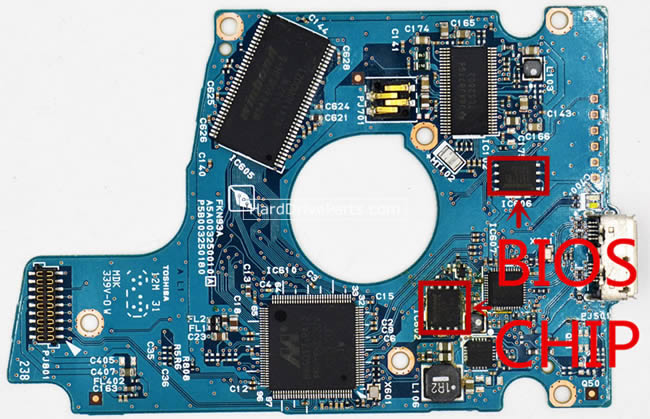 G003250A Toshiba Festplatte Elektronik Platine PCB