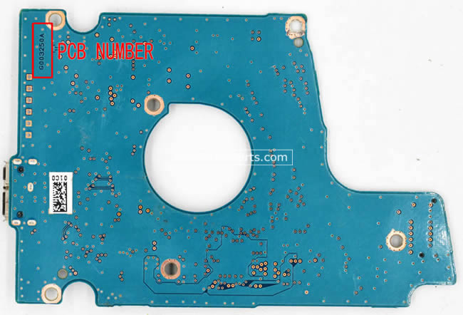 G003250A Toshiba Festplatte Elektronik Platine PCB