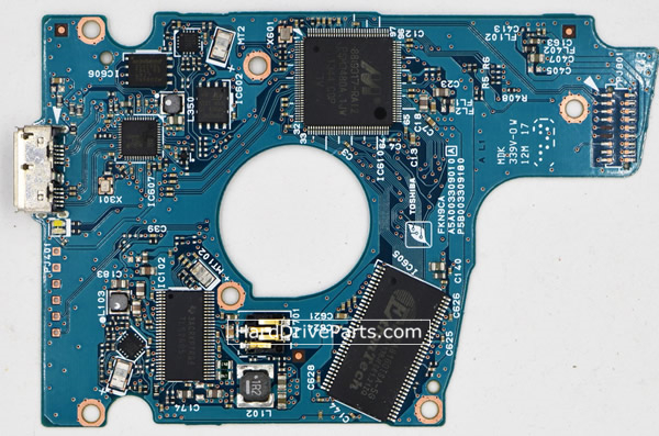 MQ01UBF050 Toshiba Festplatte Ersatzteile Elektronik G003309A