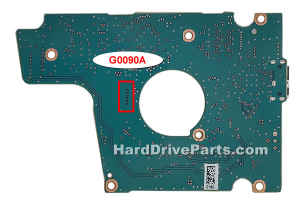 G0090A Toshiba Festplatte Elektronik Platine PCB