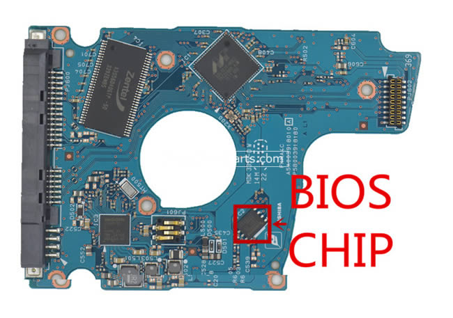 G3918A Toshiba Festplatte Elektronik Platine PCB