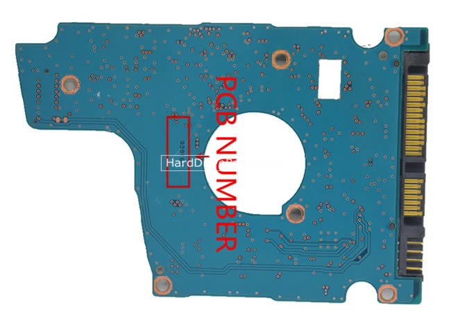 G3918A Toshiba Festplatte Elektronik Platine PCB