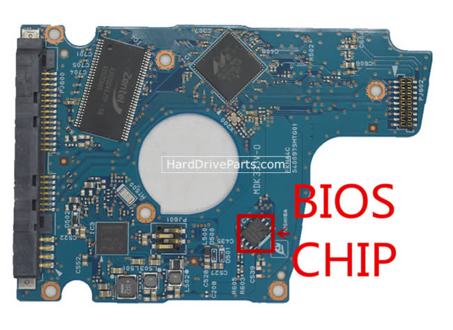 S40097 Toshiba Festplatte Elektronik Platine PCB