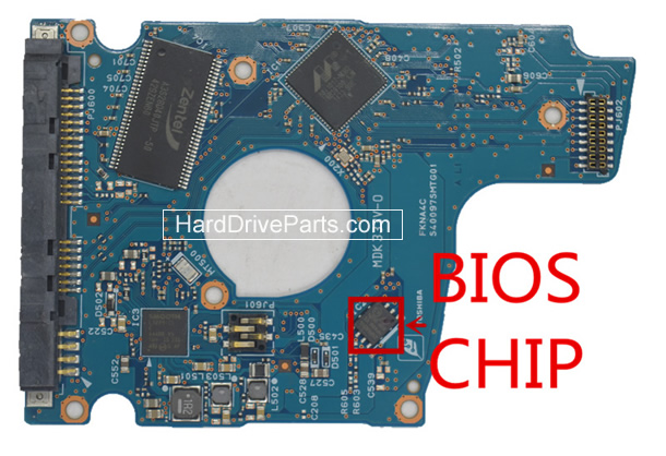 S40097 Toshiba Festplatte Elektronik Platine PCB - zum Schließen ins Bild klicken