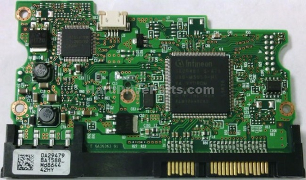 Hitachi HDT722516DLA380 Festplatten Elektronik 0A29481