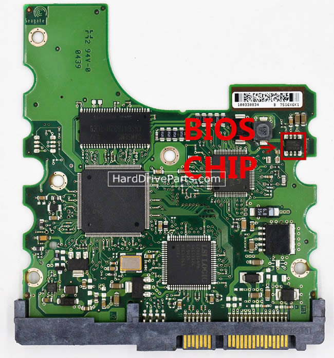 Seagate ST3160021AS Festplatten Elektronik 100306336