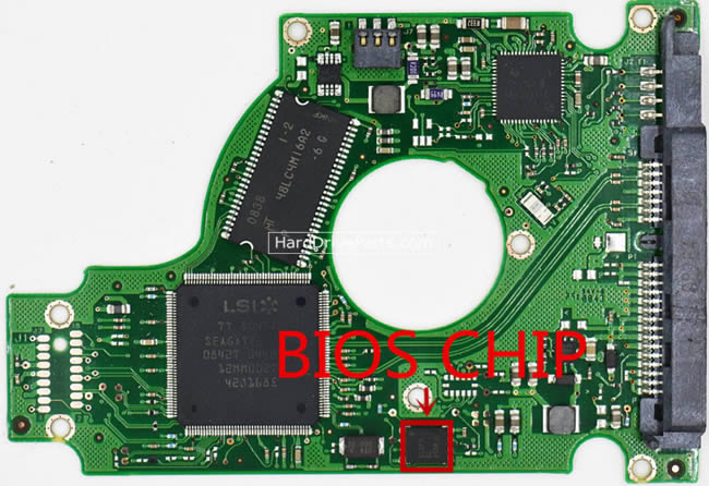 Seagate ST980817AS Festplatten Elektronik 100484444