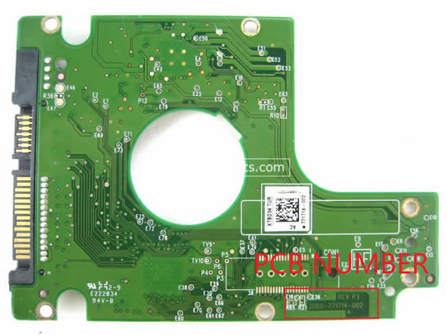 WD WD5000BEVT Festplatten Elektronik 2060-771714-002