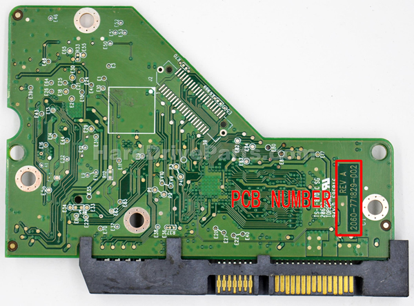 WD Festplatten Elektronik 2060-771829-002 - zum Schließen ins Bild klicken