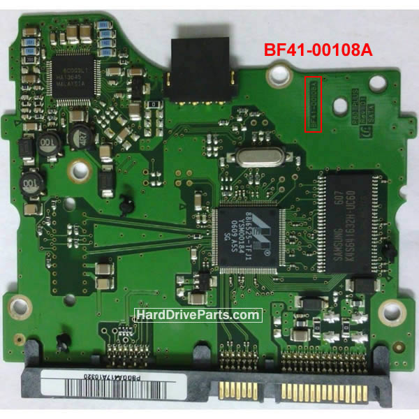 Samsung HD040GJ/P Festplatten Elektronik BF41-00108A - zum Schließen ins Bild klicken