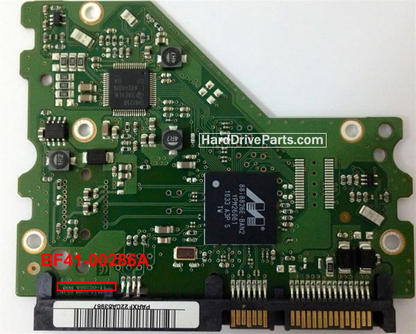 Samsung HD103SI Festplatten Elektronik BF41-00286A - zum Schließen ins Bild klicken