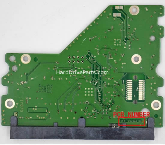 Samsung HD105SI Festplatten Elektronik BF41-00303A