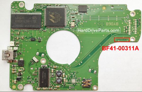 Samsung HM641JX Festplatten Elektronik BF41-00311A - zum Schließen ins Bild klicken