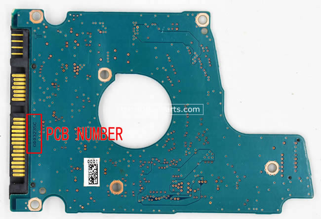 Toshiba MQ01ACF050 Festplatten Elektronik G003235C