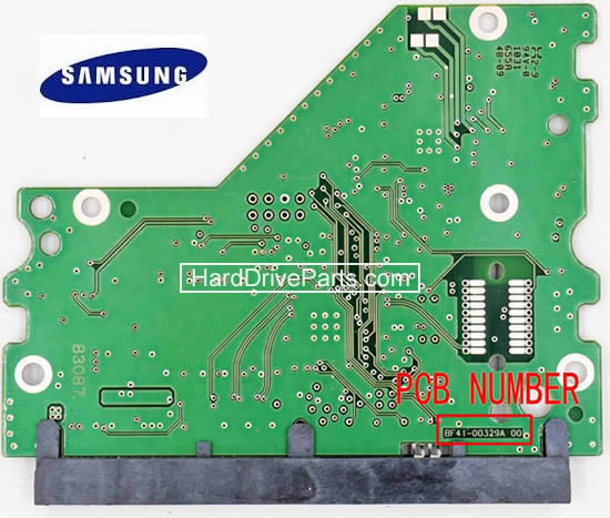 Samsung Festplatte Elektronik Platine PCB